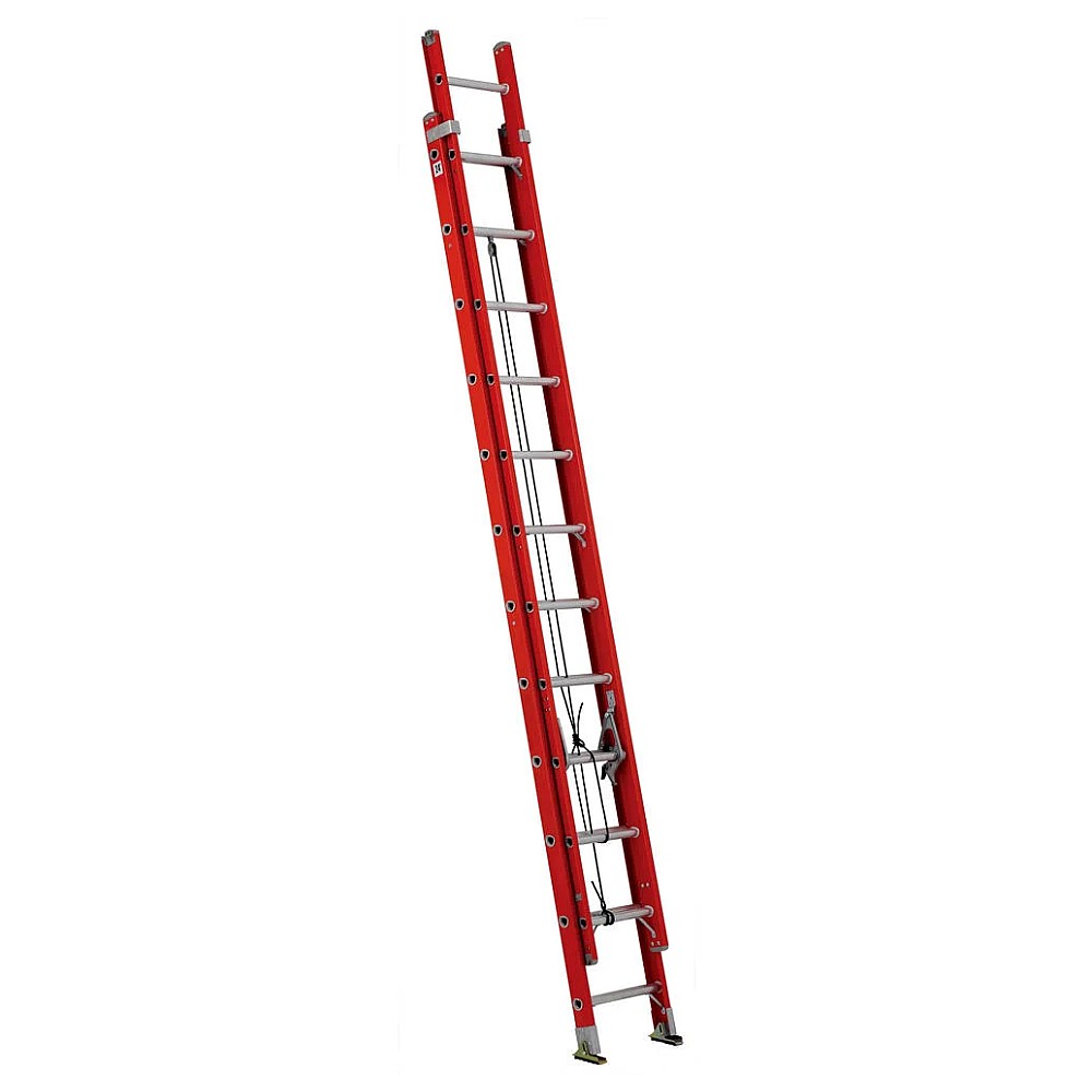 บันไดสไลด์ไฟเบอร์กลาส RIDGID RL-FGE24 (76722) ขนาด 24 ฟุต ทนต่อกระแสไฟฟ้าสูง 25,000 โวลต์