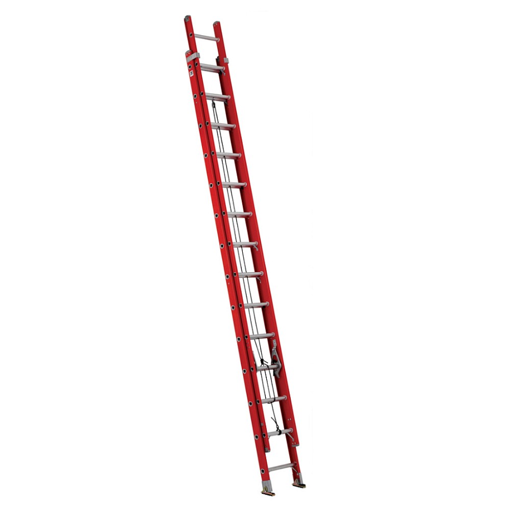 บันไดสไลด์ไฟเบอร์กลาส RIDGID RL-FGE28 (76727) ขนาด 28 ฟุต ทนต่อกระแสไฟฟ้าสูง 25,000 โวลต์