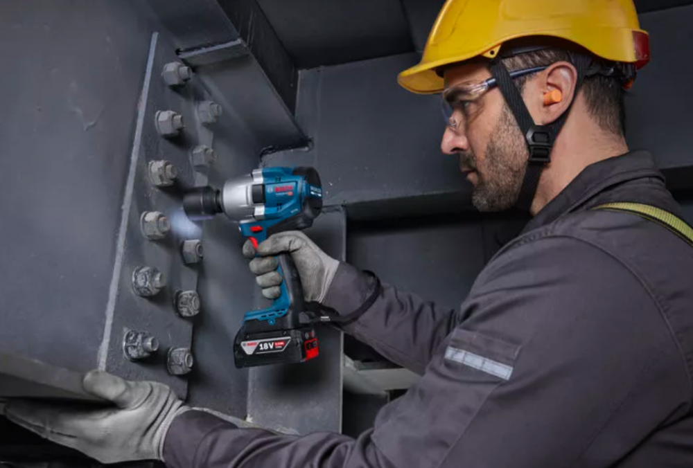 บล็อกกระแทกไร้สาย BOSCH GDS 18V-780 Professional ขนาด 1/2 นิ้ว แรงบิด 1000 นิวตันเมตร (ตัวเปล่า)