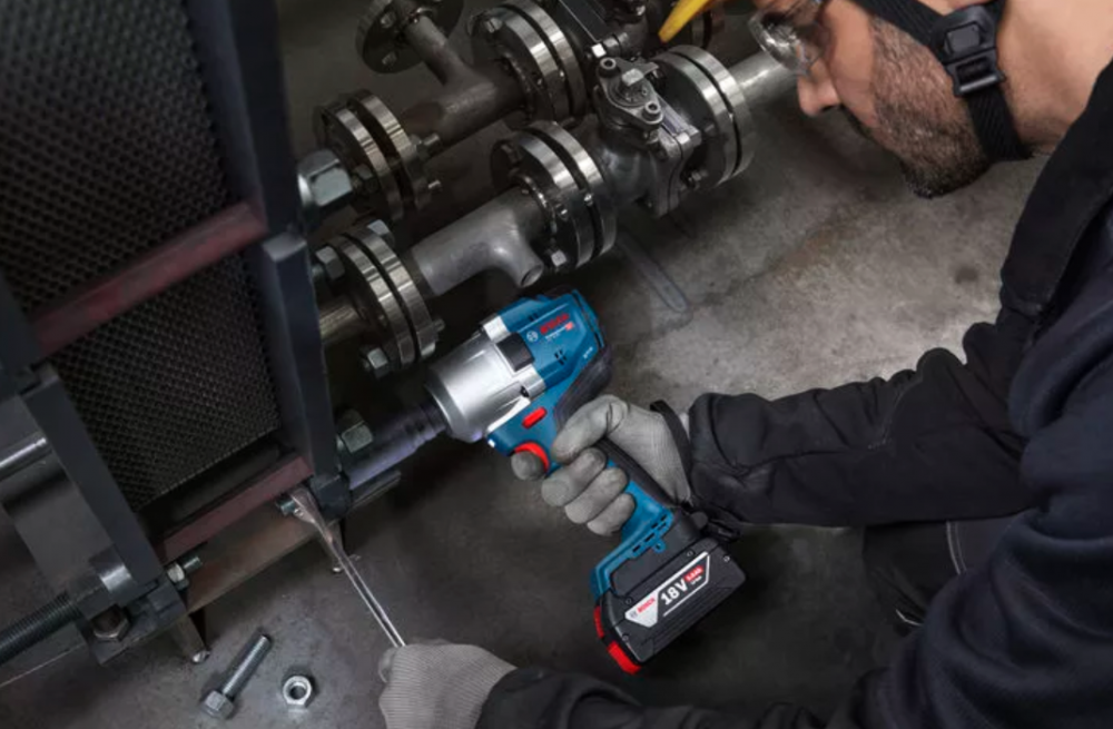 บล็อกกระแทกไร้สาย BOSCH GDS 18V-780 Professional ขนาด 1/2 นิ้ว แรงบิด 1000 นิวตันเมตร (ตัวเปล่า)
