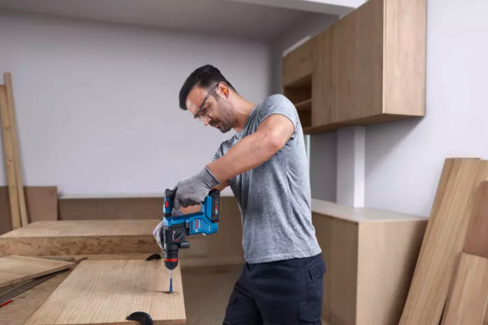 สว่านโรตารี่ไร้สาย BOSCH GBH 18V-18 X Professional ระบบ ONECHUCK (ตัวเปล่า)