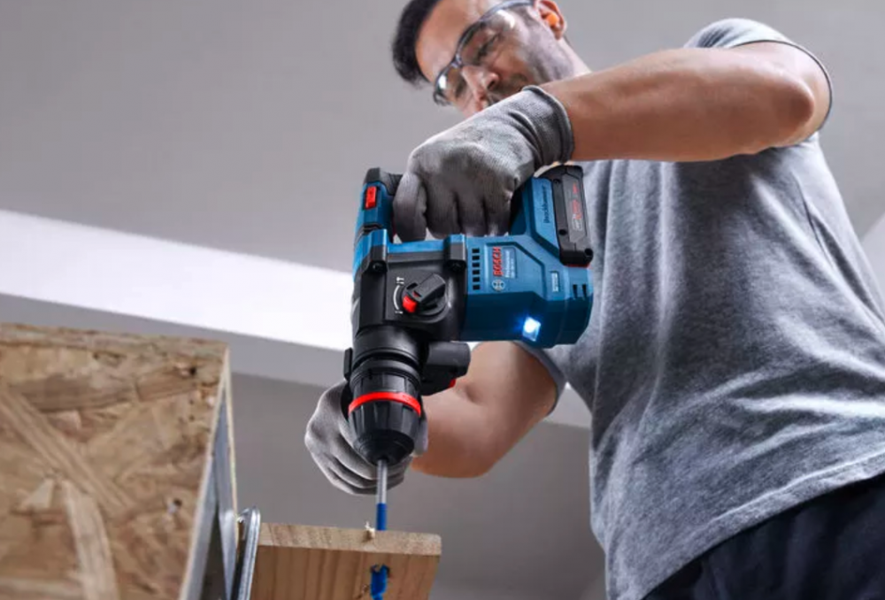 สว่านโรตารี่ไร้สาย BOSCH GBH 18V-18 X Professional ระบบ ONECHUCK (ตัวเปล่า)