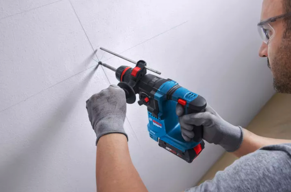 สว่านโรตารี่ไร้สาย BOSCH GBH 18V-18 X Professional ระบบ ONECHUCK (ตัวเปล่า)