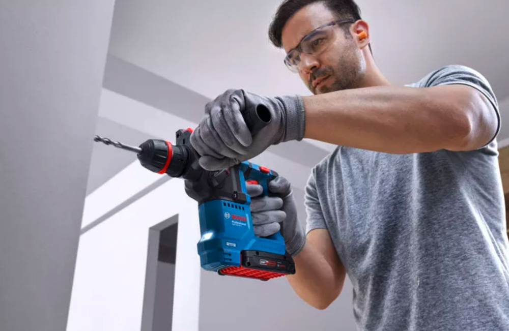 สว่านโรตารี่ไร้สาย BOSCH GBH 18V-18 X Professional ระบบ ONECHUCK (ตัวเปล่า)