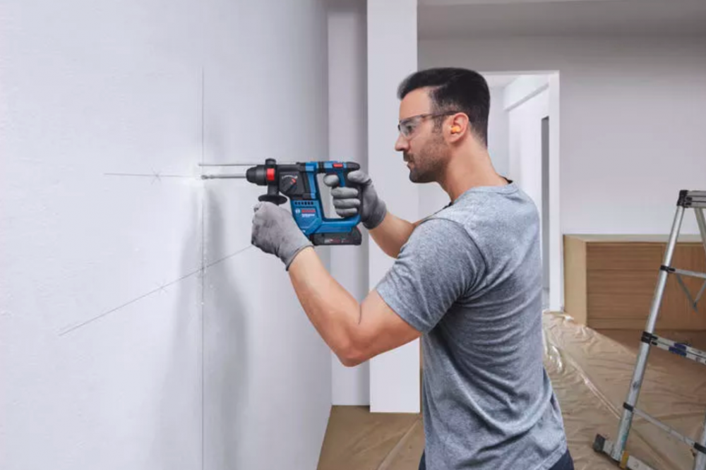 สว่านโรตารี่ไร้สาย BOSCH GBH 18V-18 Professional ระบบ SDS plus (ตัวเปล่า)