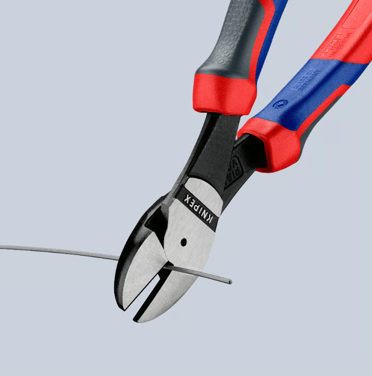 คีมตัดลวด Knipex 74 02 200 คีมปากเฉียงที่มีแรงงัดสูง ความยาว 200 มม.