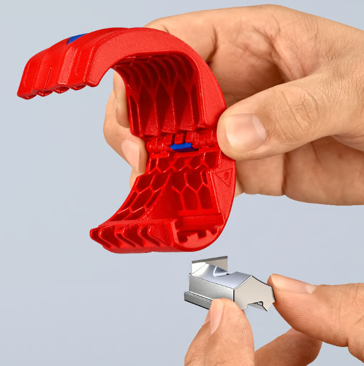 คีมตัดท่อพลาสติก KNIPEX DPT50 90 23 02 BK