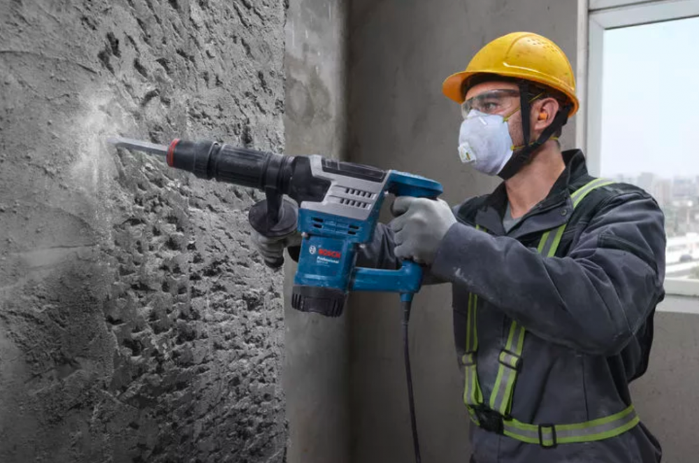 เครื่องสกัดคอนกรีต BOSCH GSH 5 HX Professional ระบบ Hex