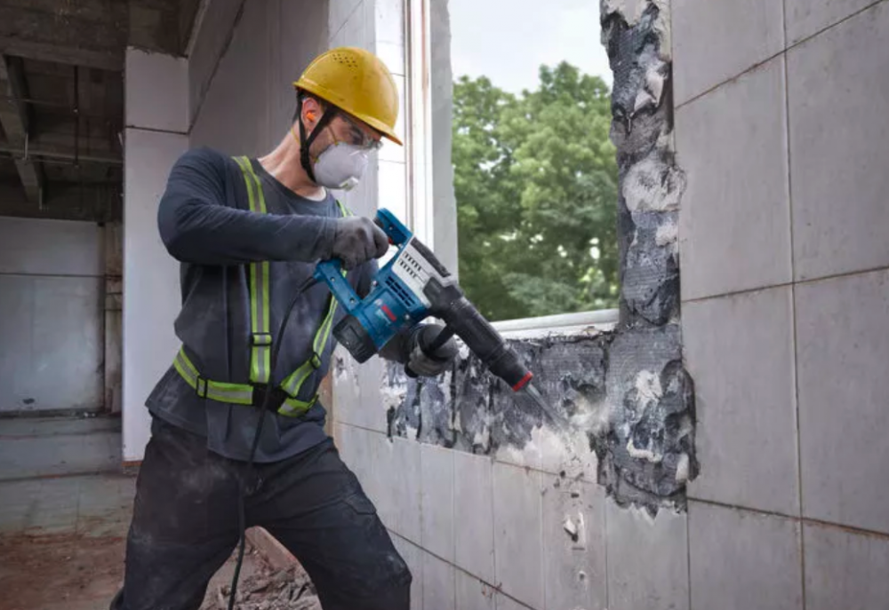 เครื่องสกัดคอนกรีต BOSCH GSH 5 HX Professional ระบบ Hex