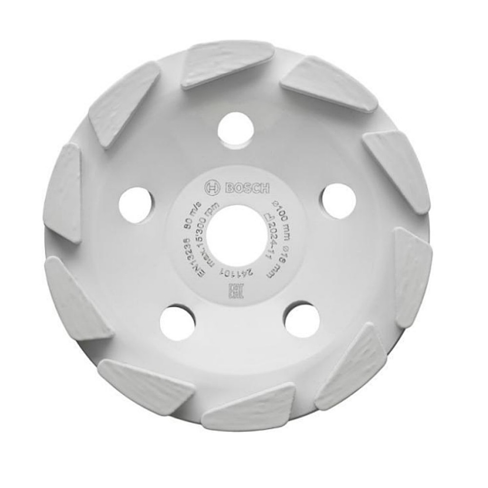 ถ้วยขัดเพชร BOSCH Material Segmented ขนาด 4 นิ้ว (100 x 16 x 5 mm.)