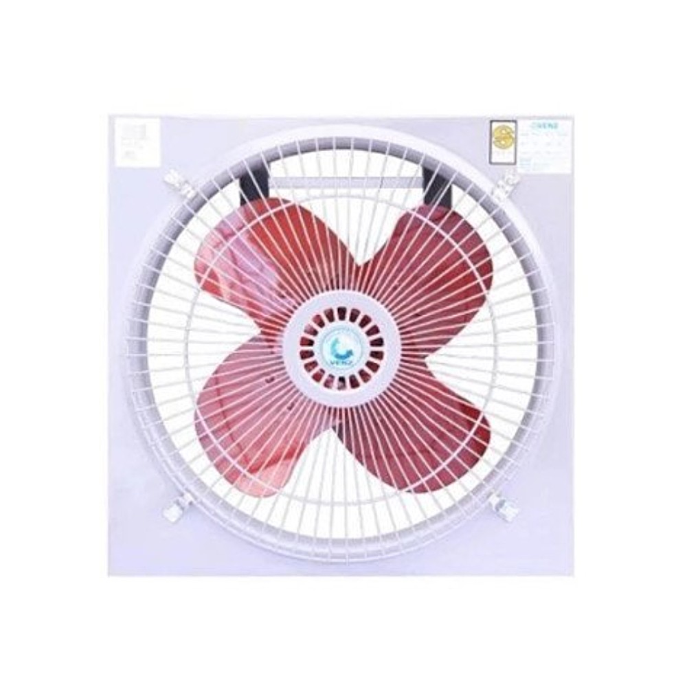 พัดลมอุตสาหกรรม VENZ IF-12 F TIS ขนาด 12 นิ้ว ใบสีแดง