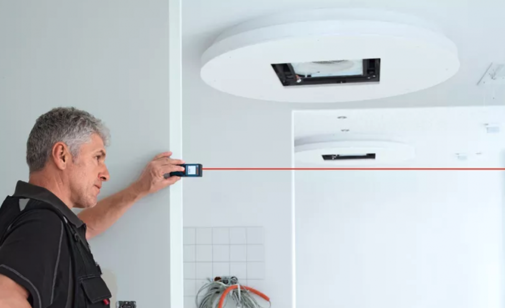 เครื่องวัดระยะด้วยเลเซอร์ BOSCH GLM 40-12 Professional ระยะวัดสูงสุด 40 เมตร