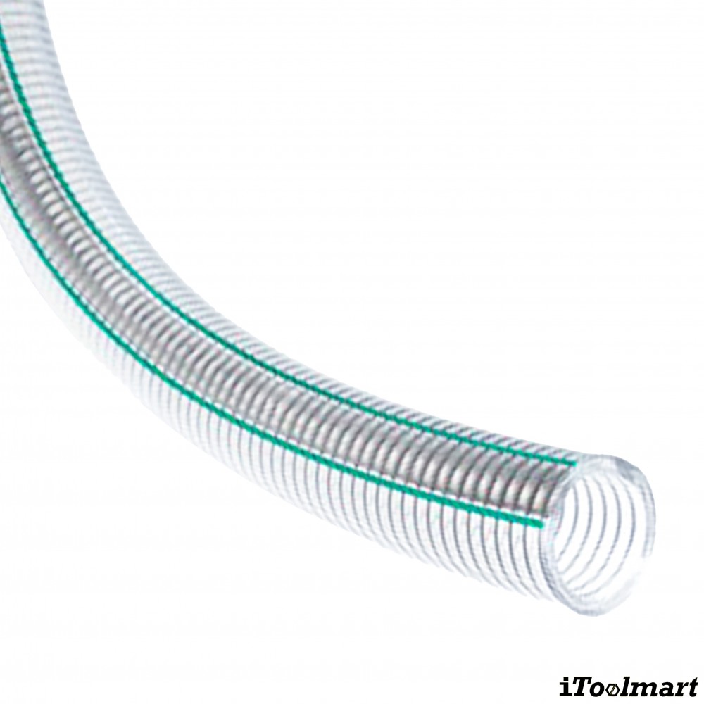 สายยางฟู้ดเกรด ETFE TOYOX FFS 25 สายดูดอาหารลวดสปริงทนสารเคมี ขนาด 1 นิ้ว ม้วน 20 เมตร