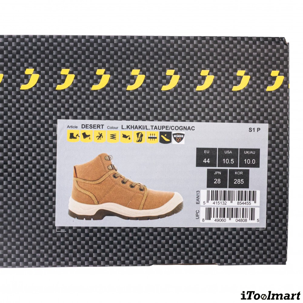 รองเท้าเซฟตี้ JOGGER DESERT หุ้มข้อ หัวเหล็ก เบอร์ EU 44