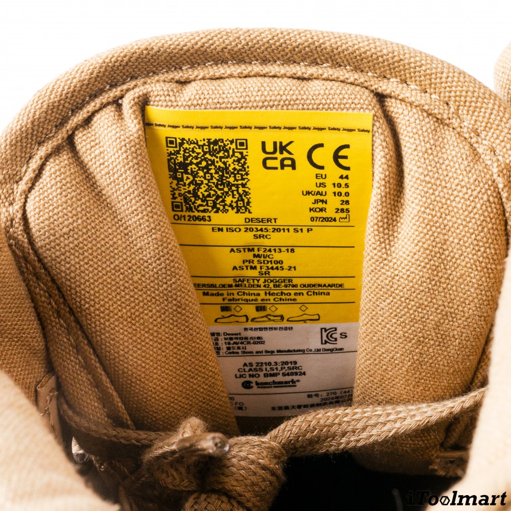 รองเท้าเซฟตี้ JOGGER DESERT หุ้มข้อ หัวเหล็ก เบอร์ EU 44 รองเท้าเซฟตี้ JOGGER DESERT หุ้มข้อ หัวเหล็ก เบอร์ EU 44