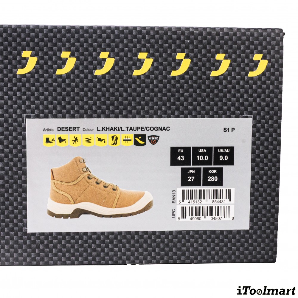 รองเท้าเซฟตี้ JOGGER DESERT หุ้มข้อ หัวเหล็ก เบอร์ EU 43