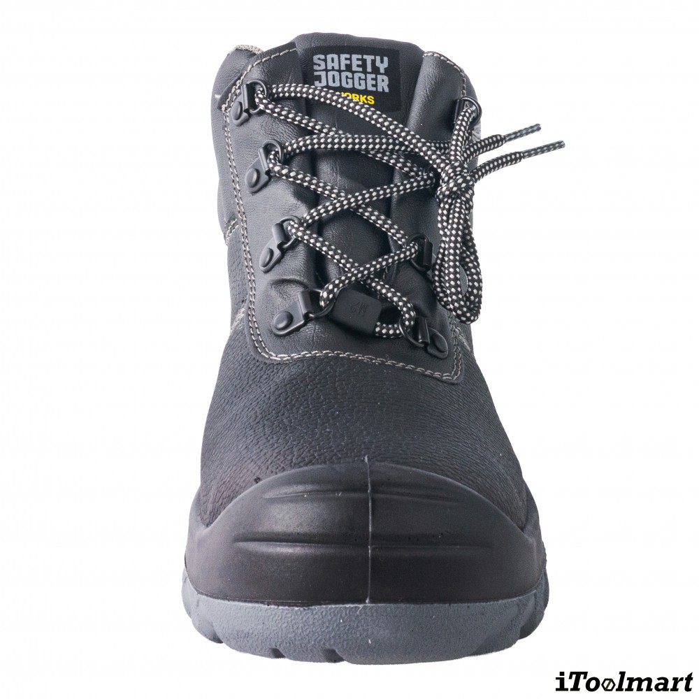 รองเท้าเซฟตี้ JOGGER BESTBOY หนังแท้ หุ้มข้อ หัวเหล็ก เบอร์ 43