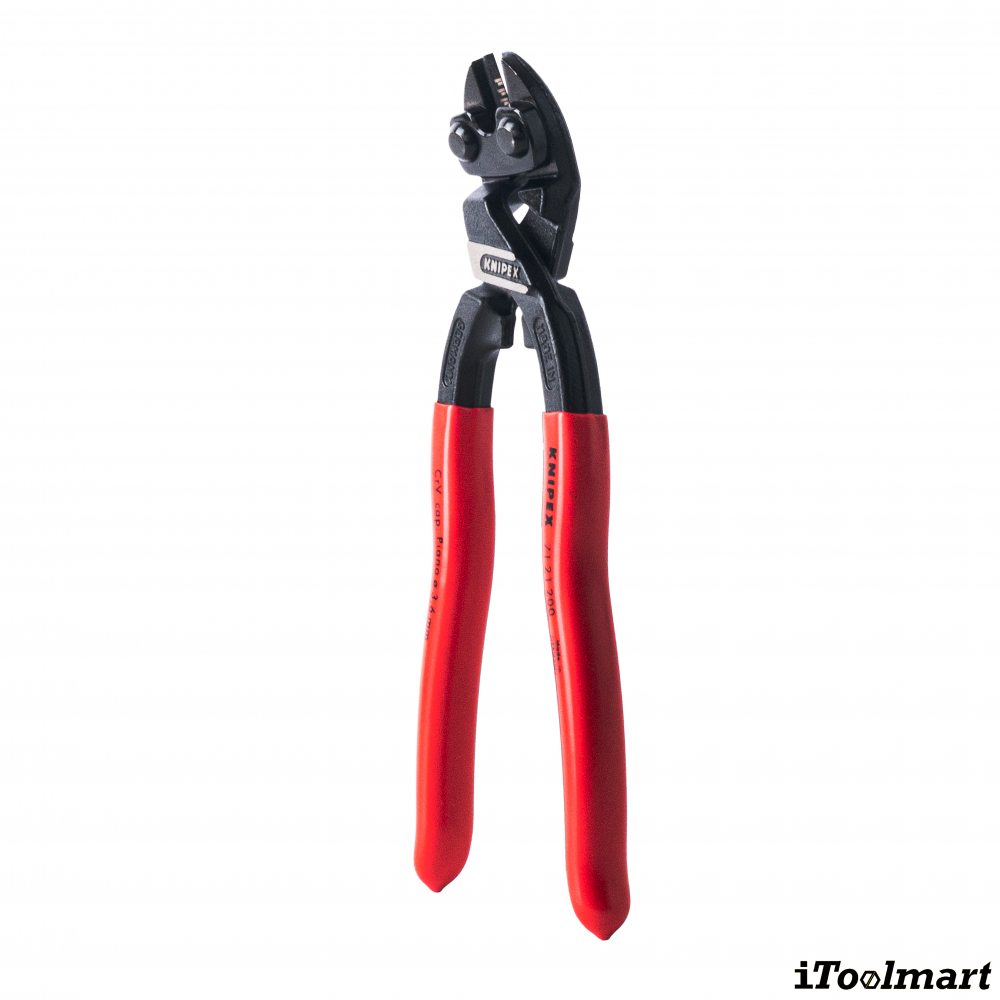 คีมตัดลวด Knipex 71 21 200 SB ปากเฉียง CoBolt ตัดอเนกประสงค์ ขนาด 200 mm 