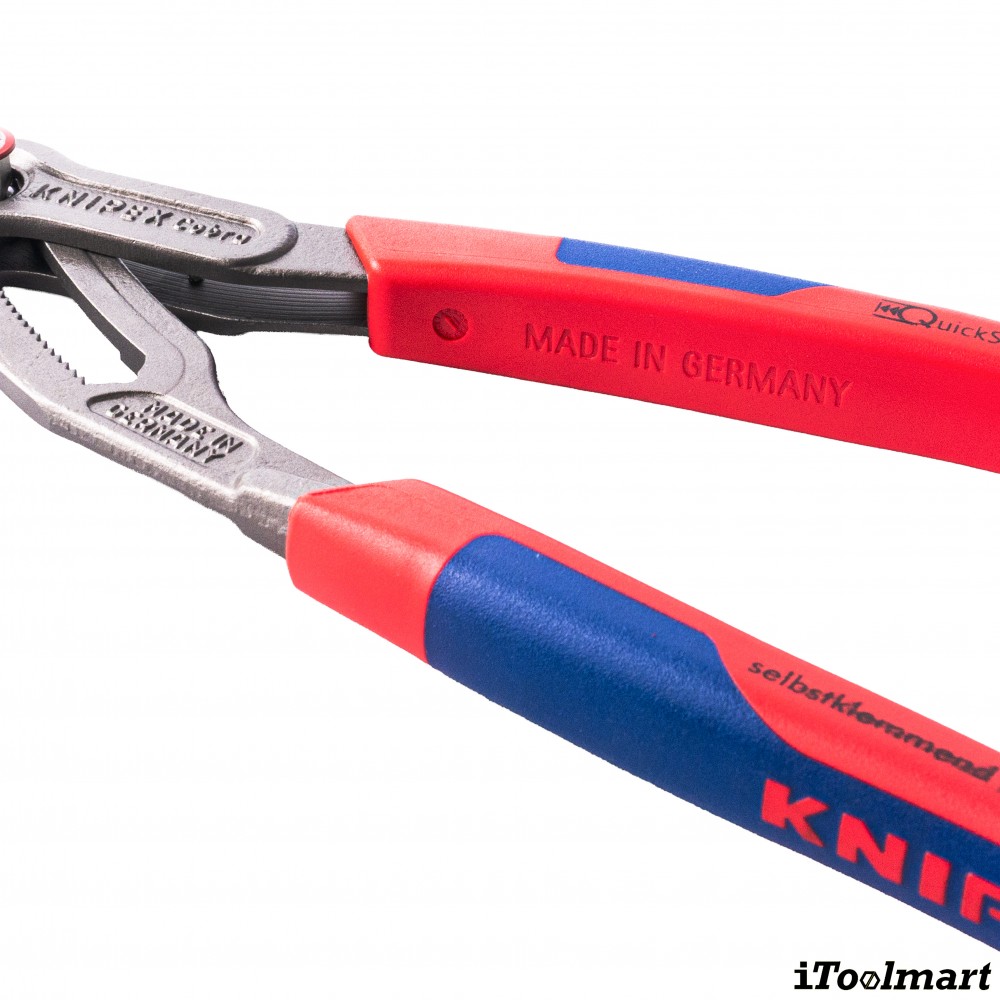 คีมคอม้า คอบบร้า KNIPEX Cobra 87 22 250 SB ขนาด 250 mm   KNIPEX Cobra® Quick Set 