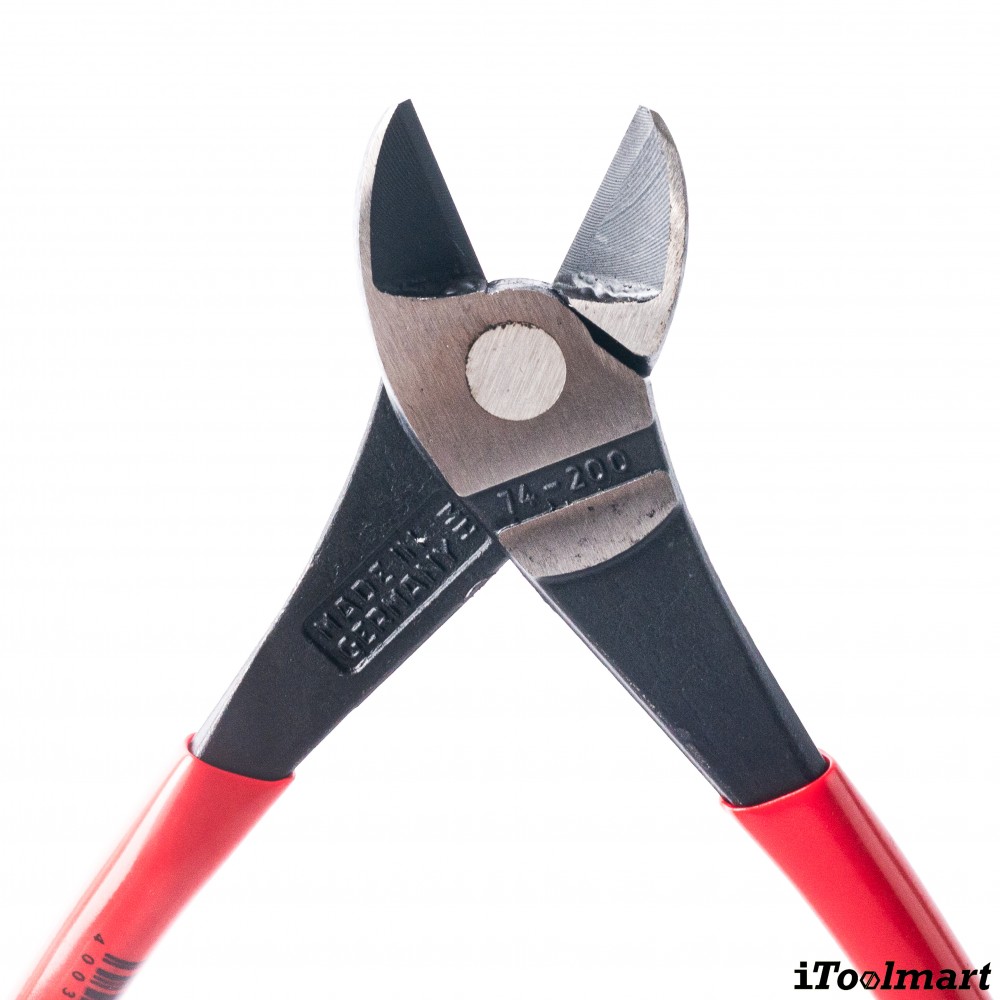 คีมตัดลวด Knipex 74 01 200 SB คีมปากเฉียงที่มีแรงงัดสูง 200 mm 