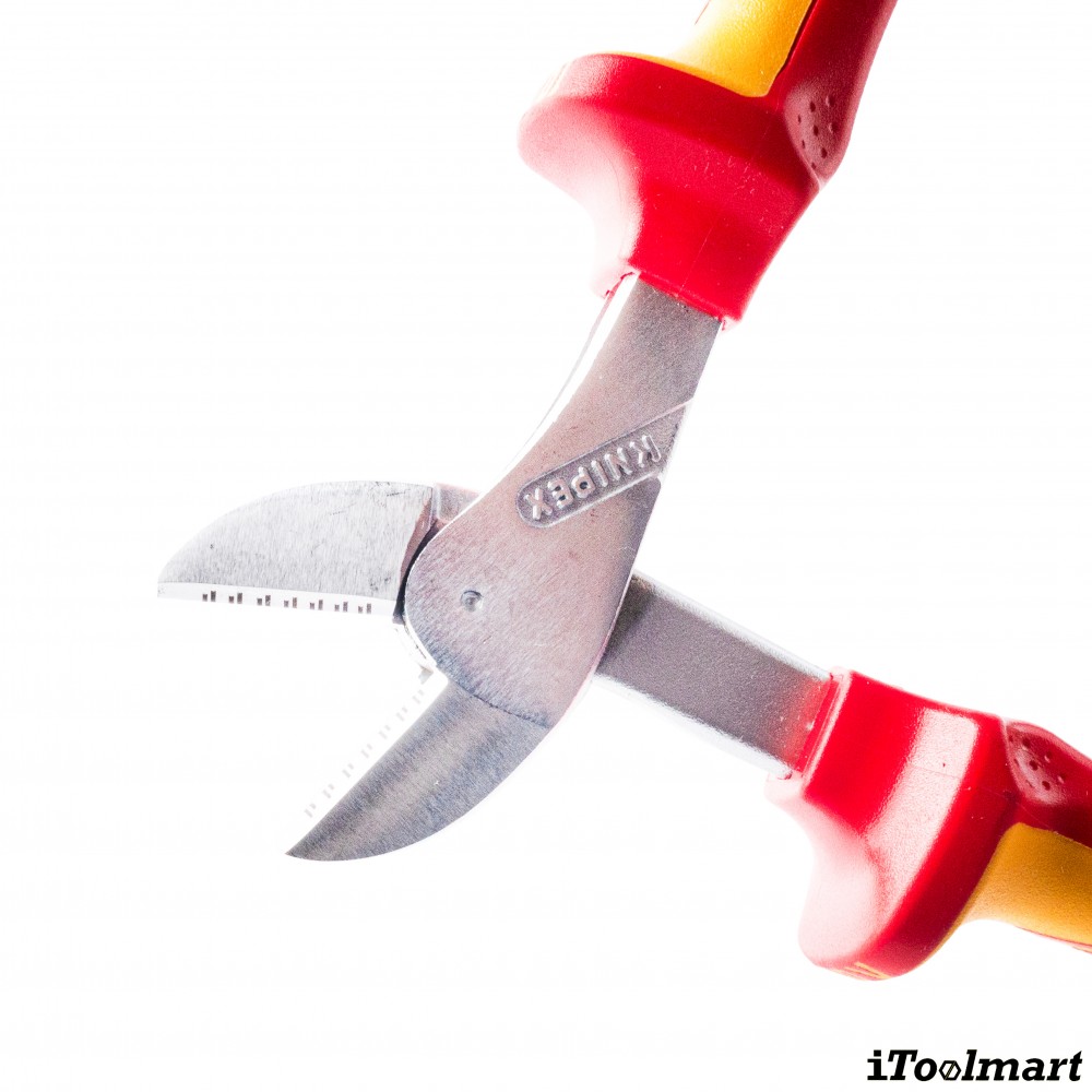 คีมตัดสายไฟ KNIPEX 73 06 160 SB X Cut โครเมี่ยม ด้าม VDE