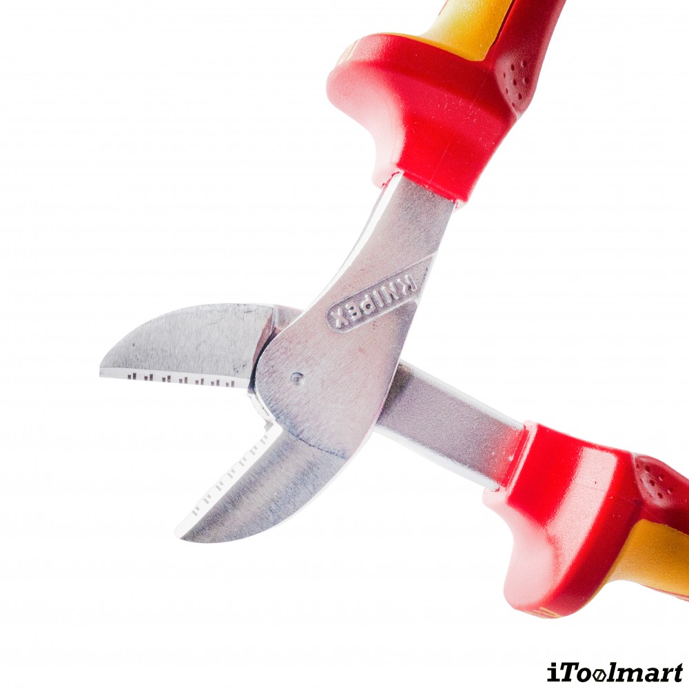 คีมตัดสายไฟ KNIPEX 73 06 160 SB X Cut โครเมี่ยม ด้าม VDE