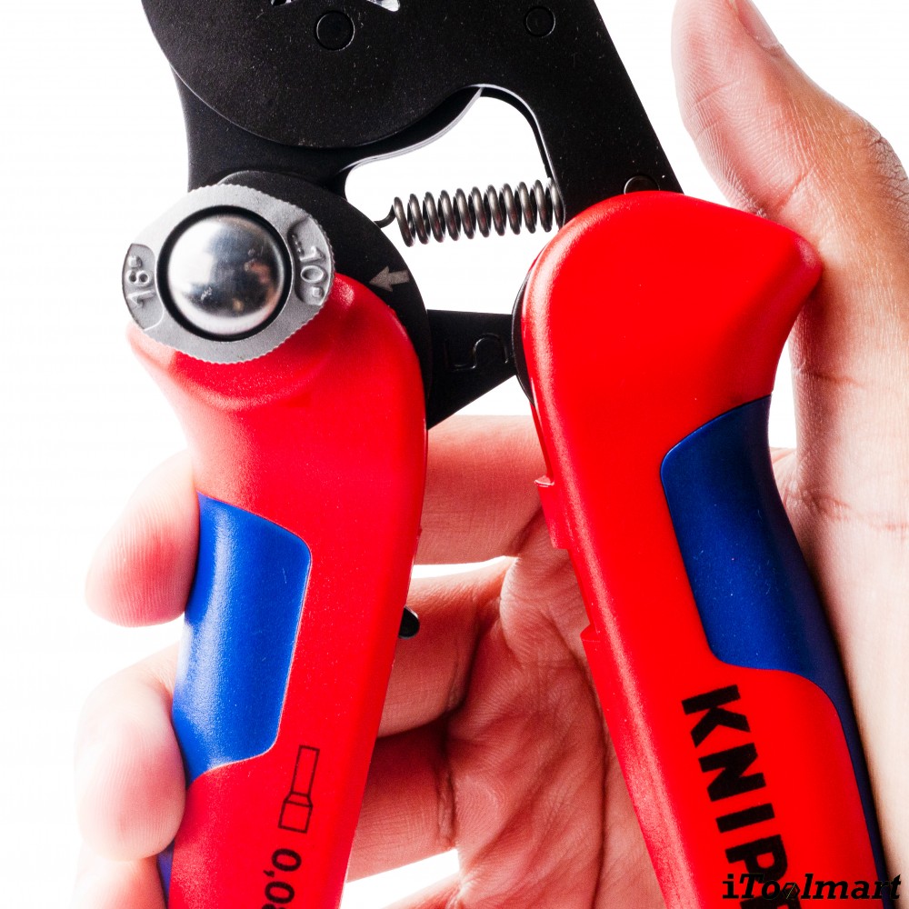 คีมย้ำหางปลา KNIPEX 97 53 04 Self Adjusting Crimping Pliers ย้ำเฟอร์รูล
