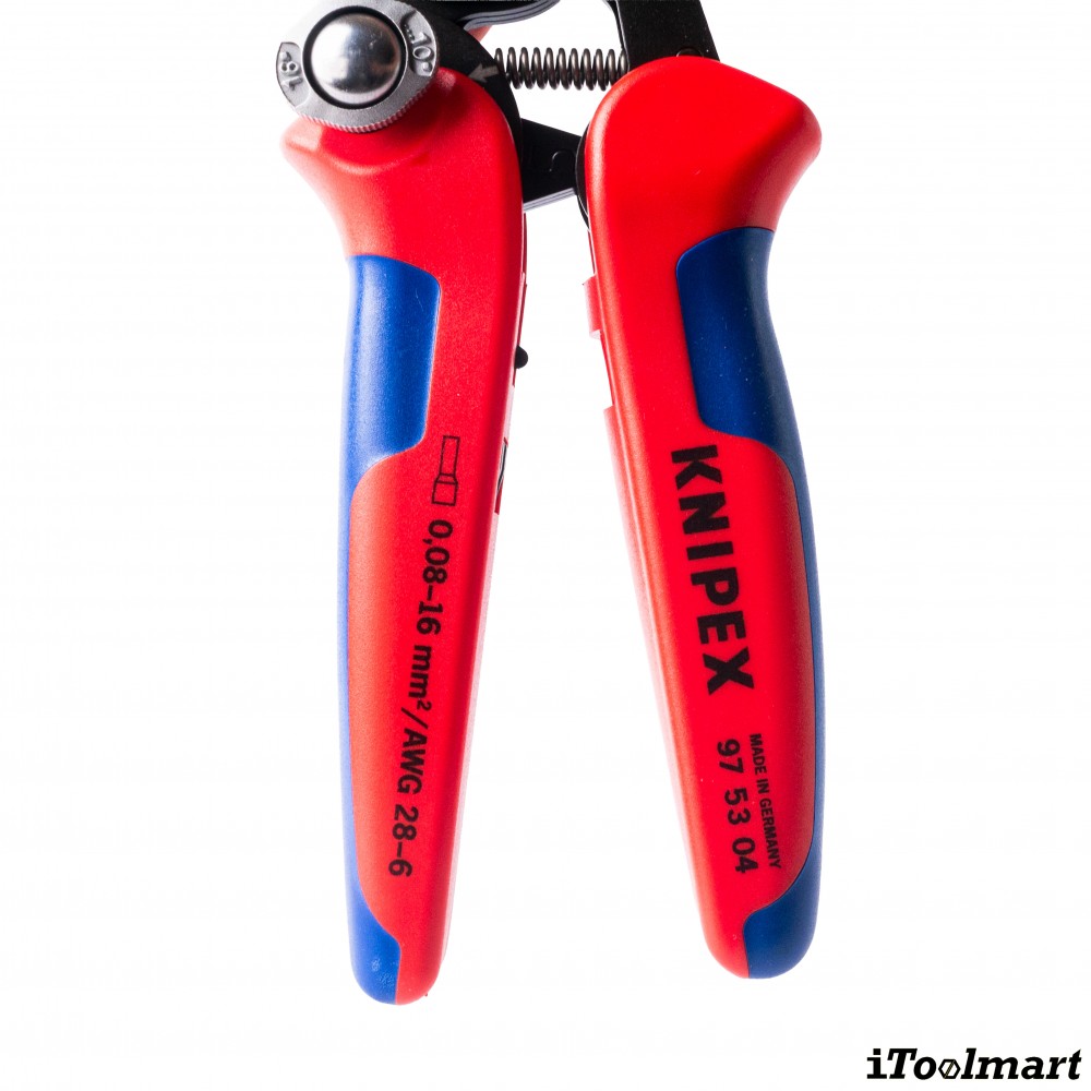 คีมย้ำหางปลา KNIPEX 97 53 04 Self Adjusting Crimping Pliers ย้ำเฟอร์รูล