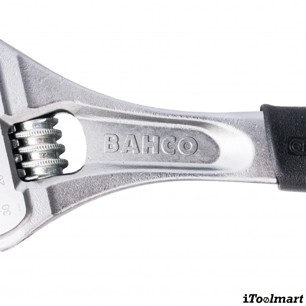 ประแจเลื่อน BAHCO 9073C ขนาด 12 นิ้ว ชุบโครเมียม ด้ามจับหุ้มด้วย Thermoplastic Elastomer