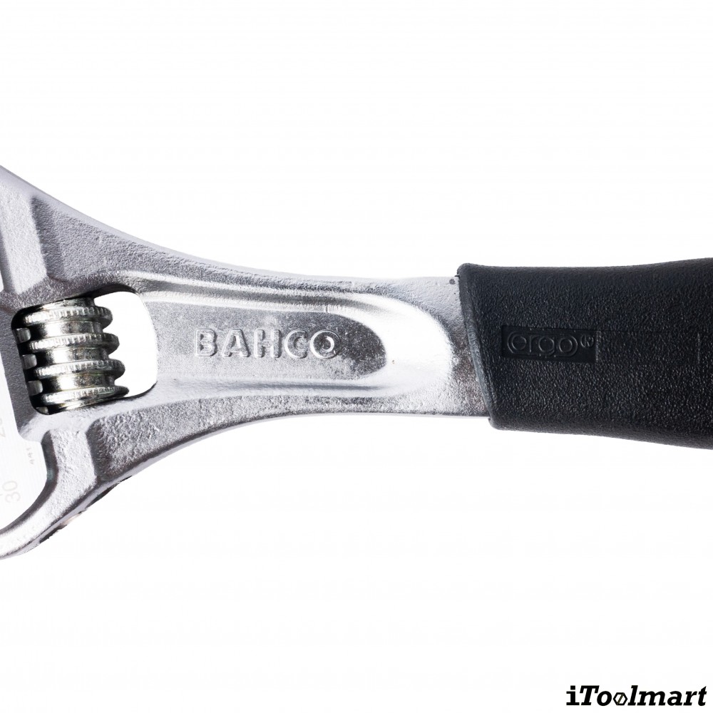 ประแจเลื่อน BAHCO 9072C ขนาด 10 นิ้ว ชุบโครเมียม ด้ามจับหุ้มด้วย Thermoplastic Elastomer