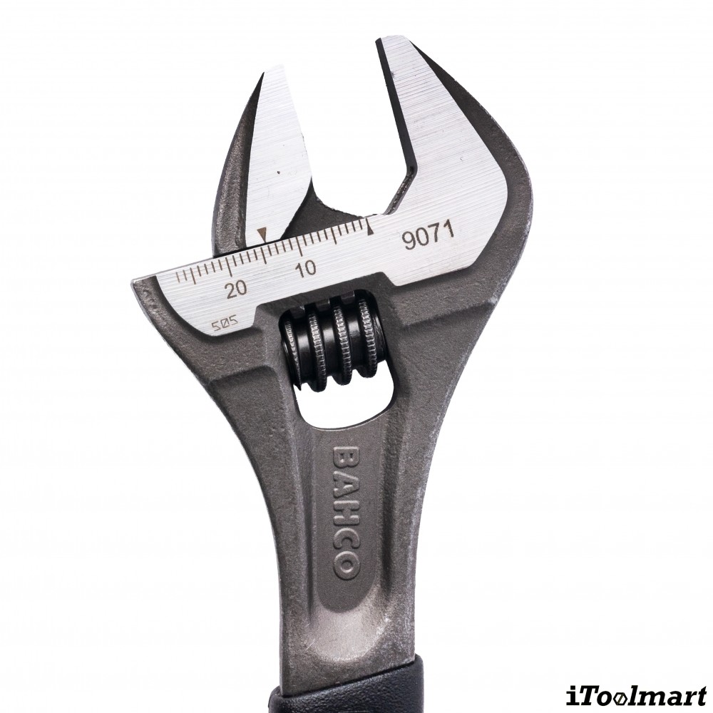 ประแจเลื่อน BAHCO 9071 ขนาด 8 นิ้ว ด้ามจับหุ้มด้วย Thermoplastic Elastomer ประแจเลื่อน BAHCO 9071 ขนาด 8 นิ้ว ด้ามจับหุ้มด้วย Thermoplastic Elastomer