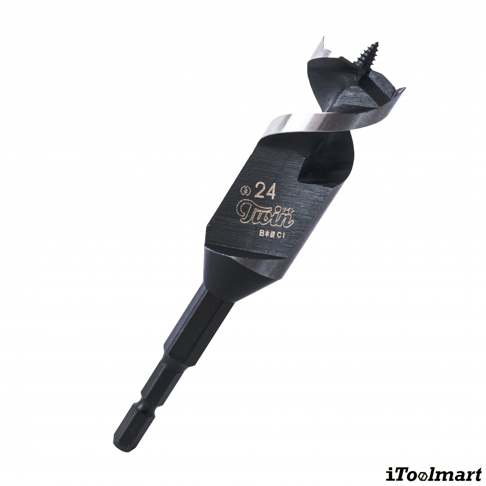 ดอกสว่านเจาะไม้ ONISHI No 1 T Auger Bits ขนาด 24 mm  15 16 นิ้ว 