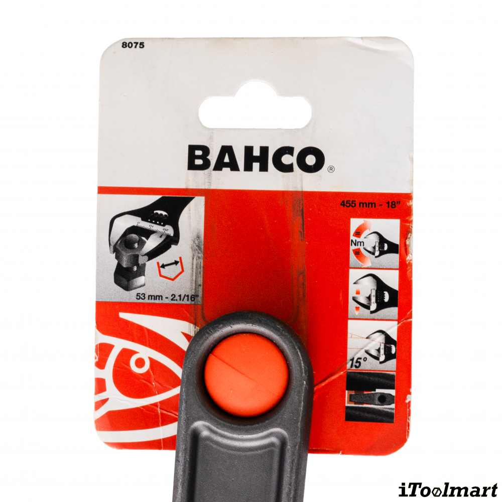 ประแจเลื่อน BAHCO 8075 ขนาด 18 นิ้ว