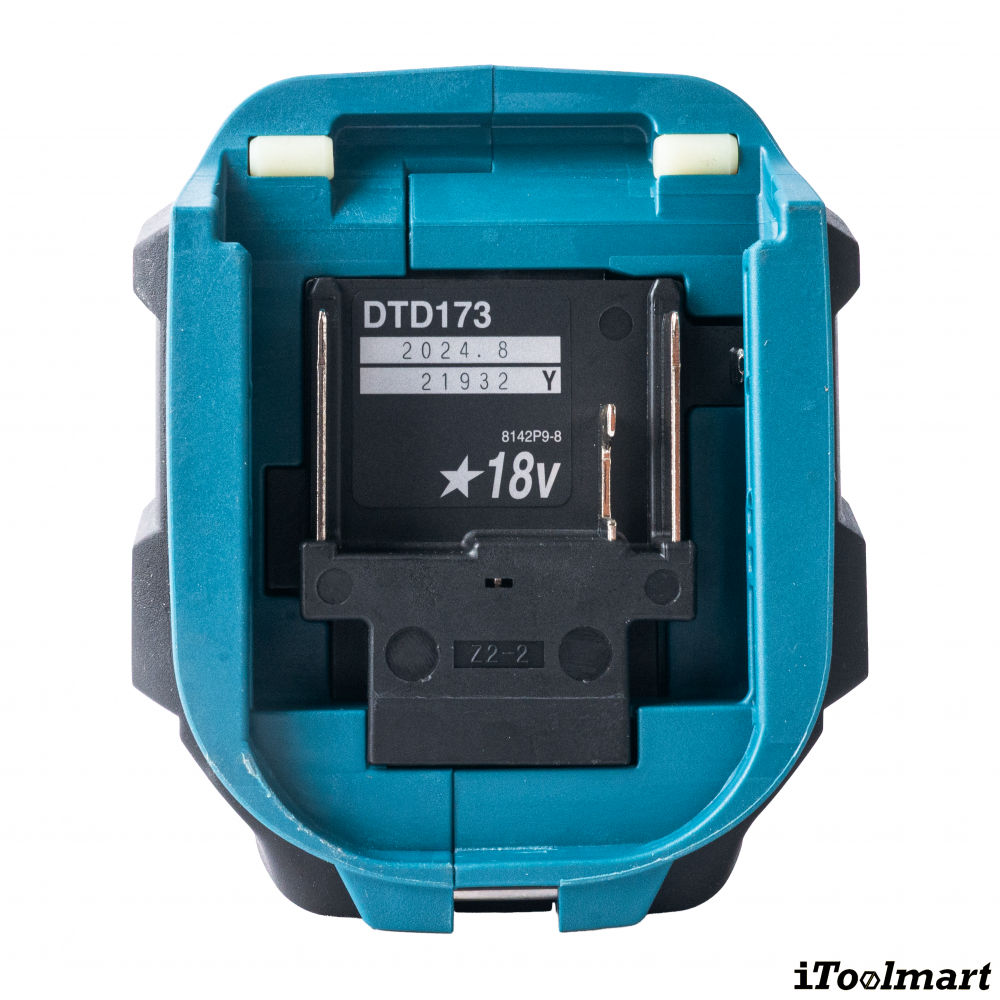 ชุดสว่านไขควงกระแทกไร้สาย MAKITA DTD173RTJ 18V มอเตอร์ไร้แปรงถ่าน แรงบิด 180 นิวตันเมตร