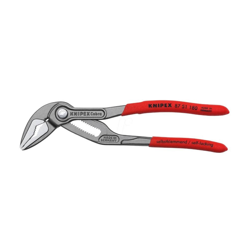 คีมคอม้า KNIPEX Cobra ES Water Pump Pliers 87 51 180 ขนาด 180 mm