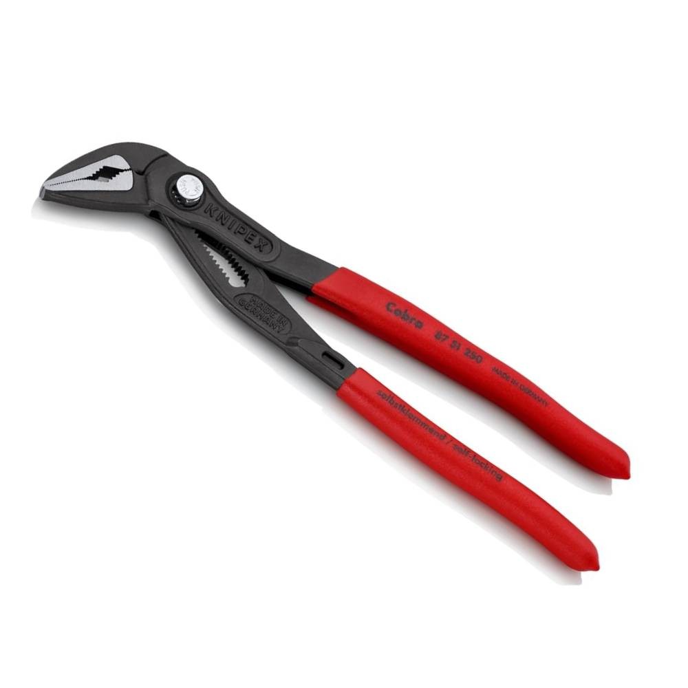 คีมคอม้า KNIPEX Cobra ES Water Pump Pliers 87 51 250 ขนาด 250 mm