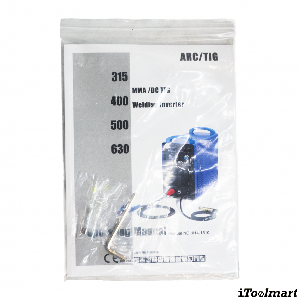 เครื่องเชื่อม TIG KOVET KA TIG400 Aotai Air Cooled ไฟ 3 สาย