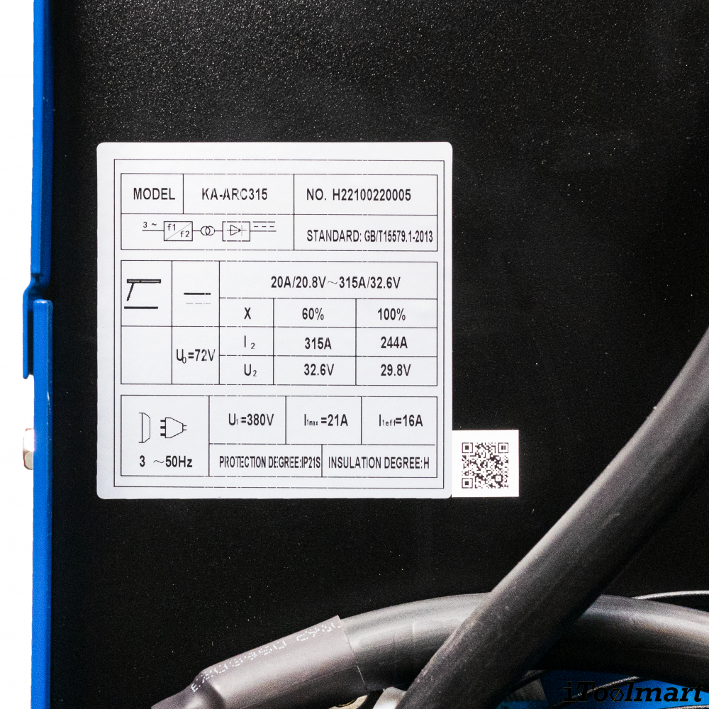 เครื่องเชื่อม KOVET KA ARC315 Aotai ไฟ 3 สาย