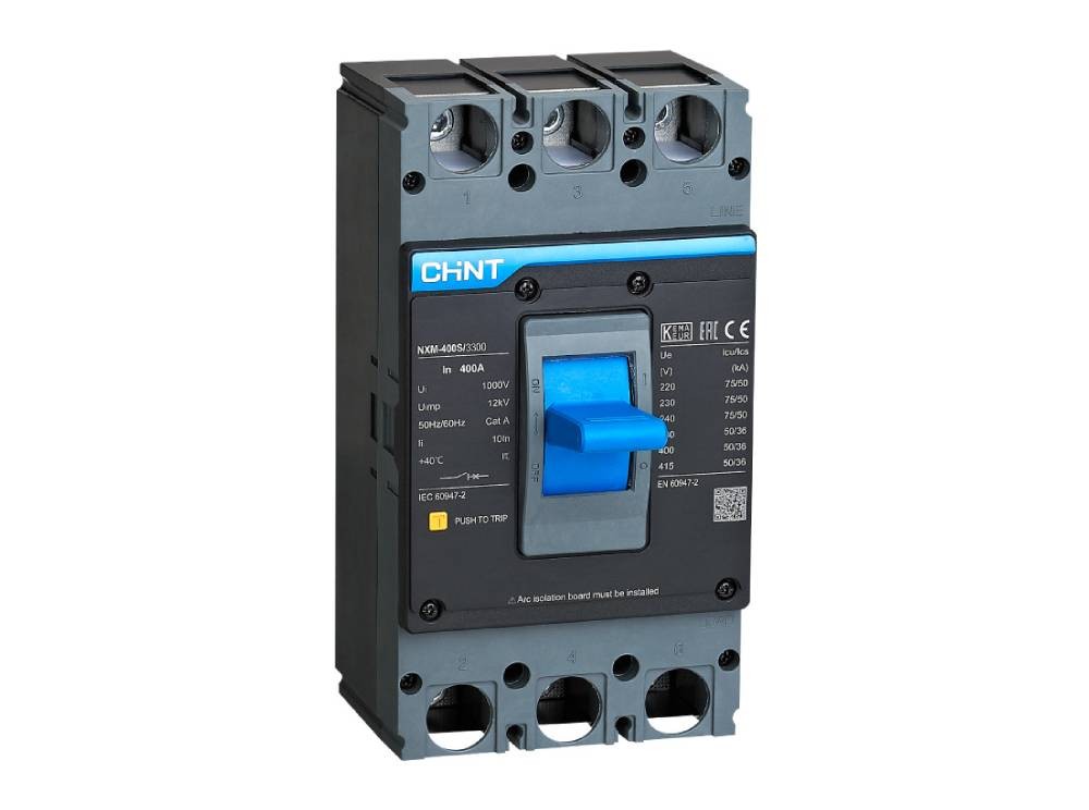 เซอร์กิตเบรกเกอร์ CHINT NXM 400S 3300 315A 50kA 400AF แรงดัน 380 โวลต์ กระแส 315 แอมป์ เซอร์กิตเบรกเกอร์ CHINT NXM 400S 3300 315A 50kA 400AF แรงดัน 380 โวลต์ กระแส 315 แอมป์