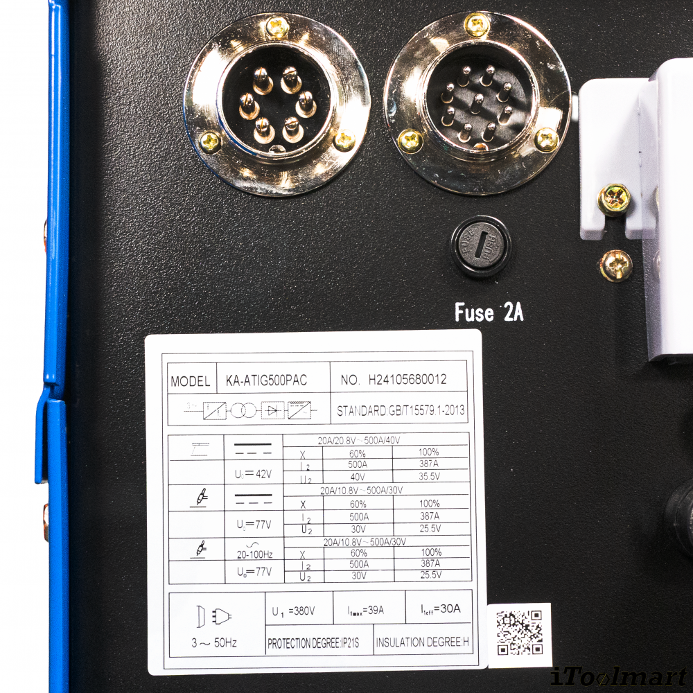 เครื่องเชื่อม TIG KOVET ATIG500PAC Aotai Water Cooled ไฟ 3 สาย 