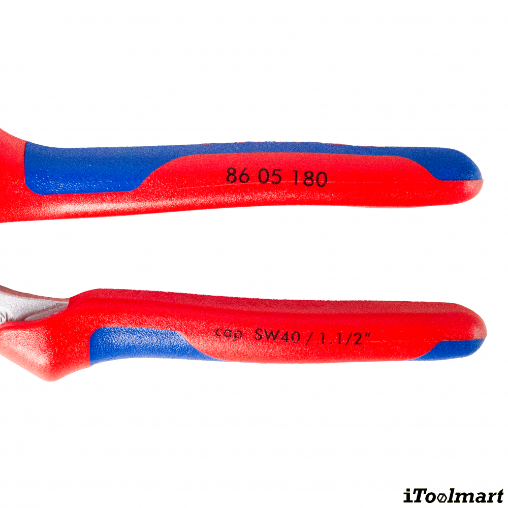 คีมคอม้า Knipex 86 05 180 SB Pliers Wrenches 180 mm 