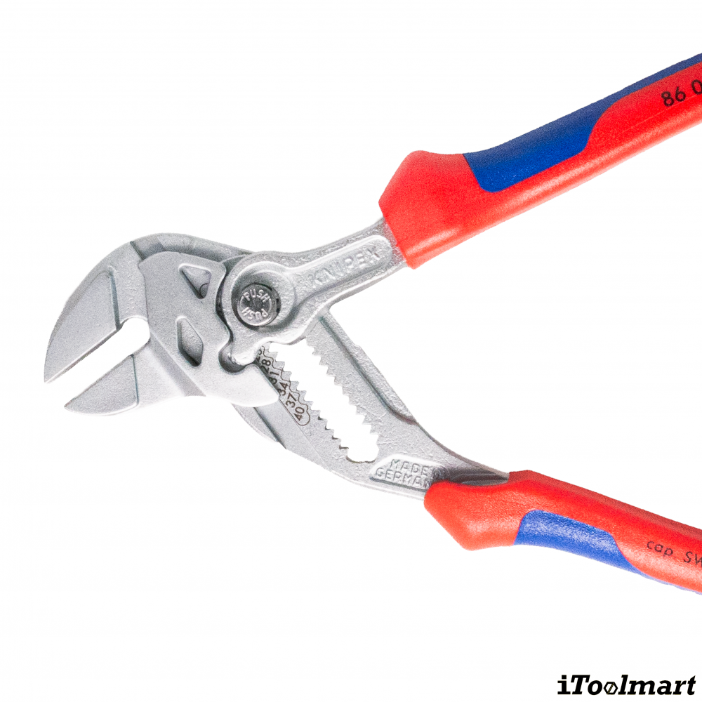 คีมคอม้า Knipex 86 05 180 SB Pliers Wrenches 180 mm 