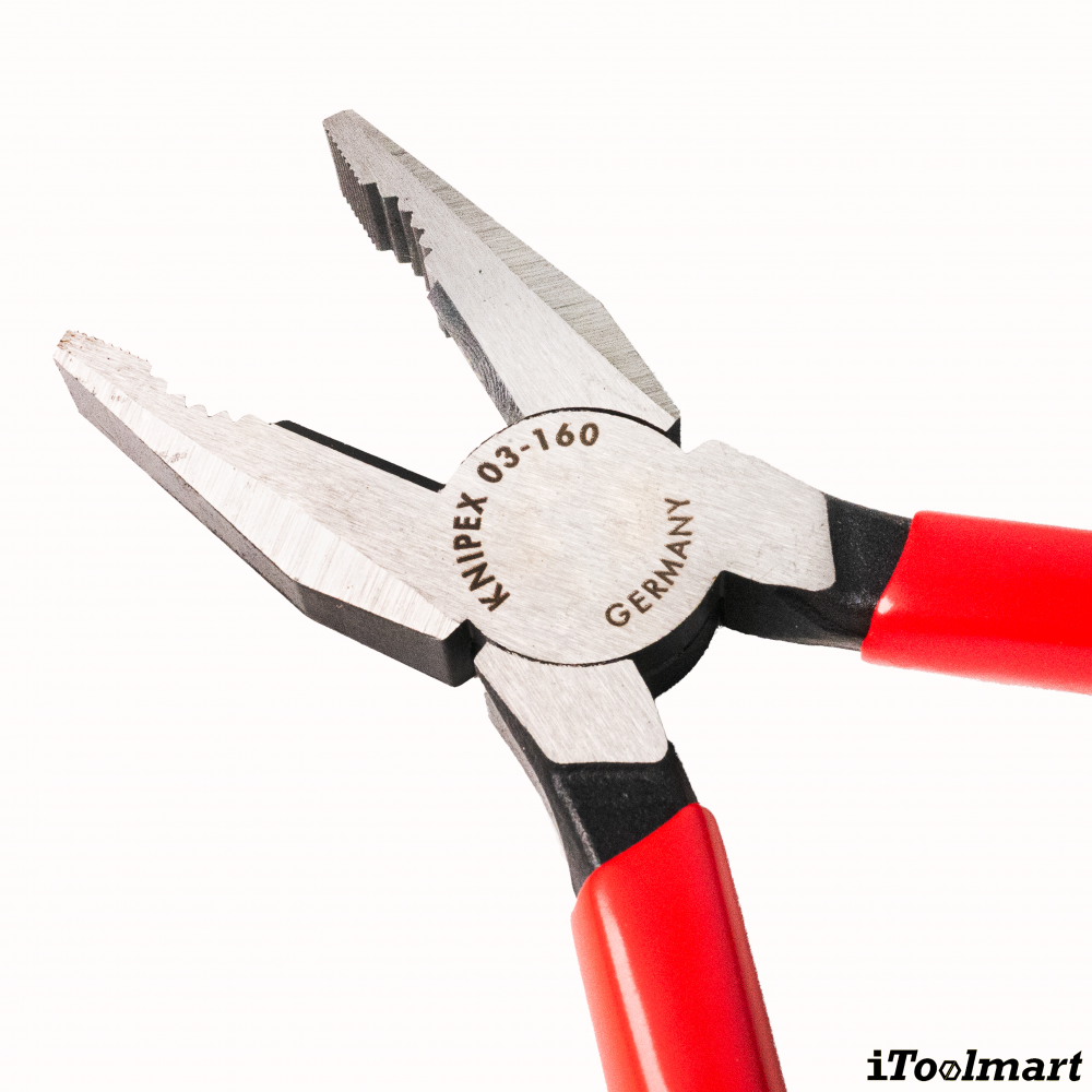 คีมคีมปากจิ้งจก Knipex 03 01 160 SB ปากผสม Combination Pliers 160 mm 