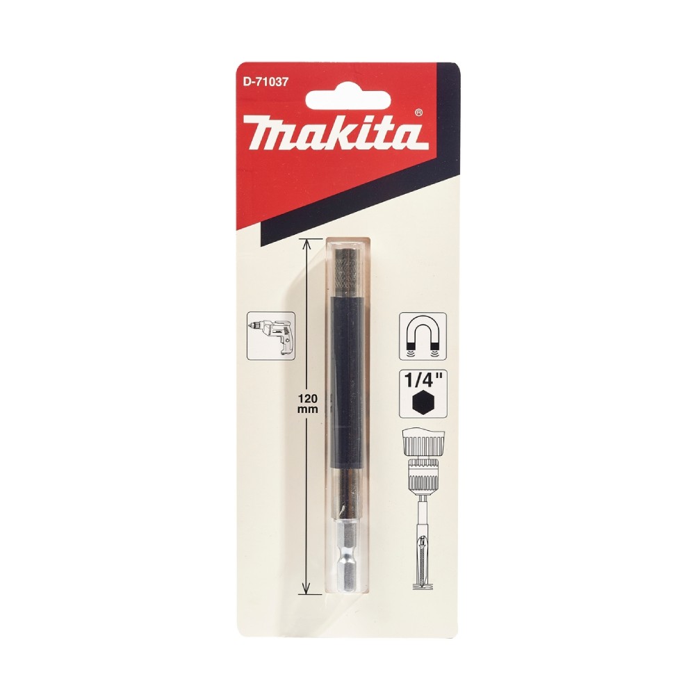 แกนแม่เหล็กจับดอก  แม่เหล็ก  MAKITA D 71037 ความยาว 120 มม 