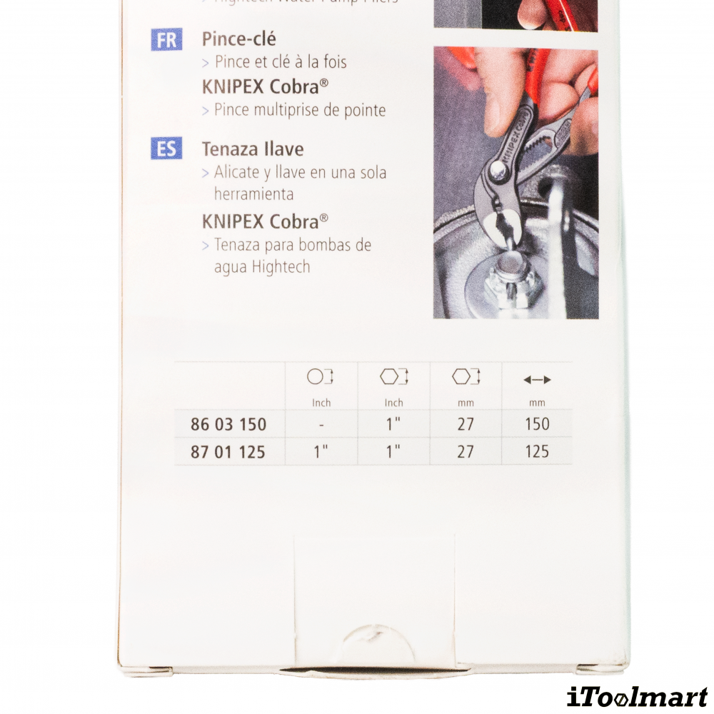ชุดคีมคอม้า KNIPEX 00 20 72 V01