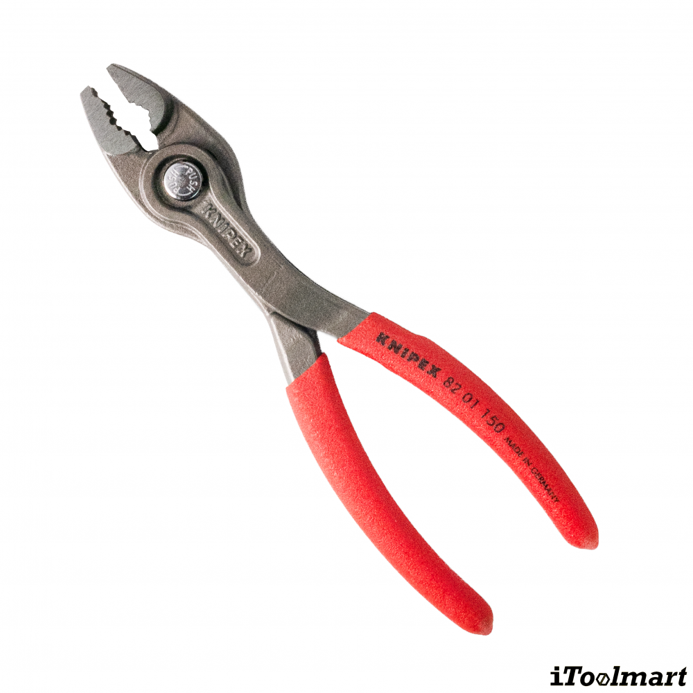 คีมปากจิ้งจก KNIPEX 82 01 150 ด้ามพลาสติก ขนาด 154 mm 