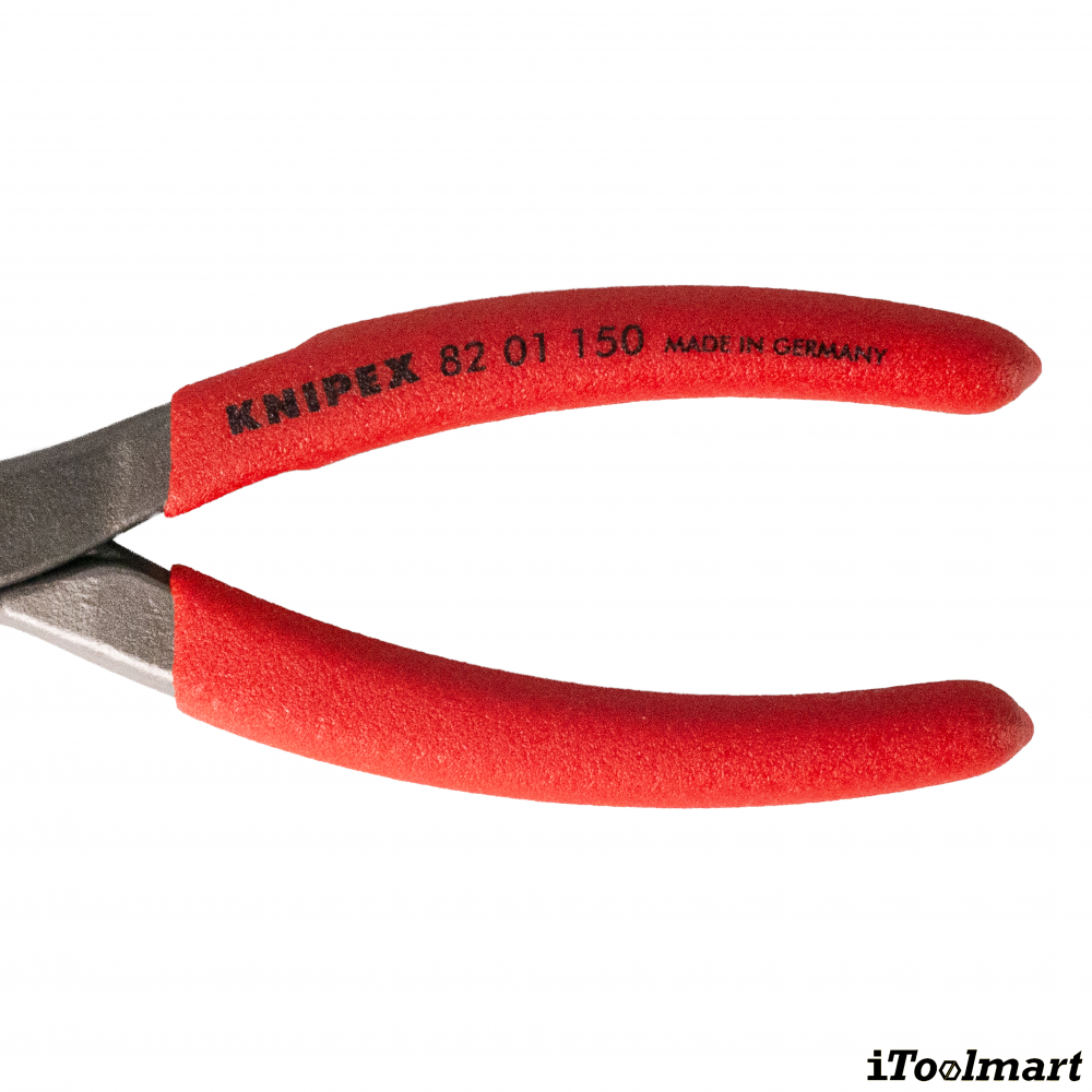 คีมปากจิ้งจก KNIPEX 82 01 150 ด้ามพลาสติก ขนาด 154 mm 