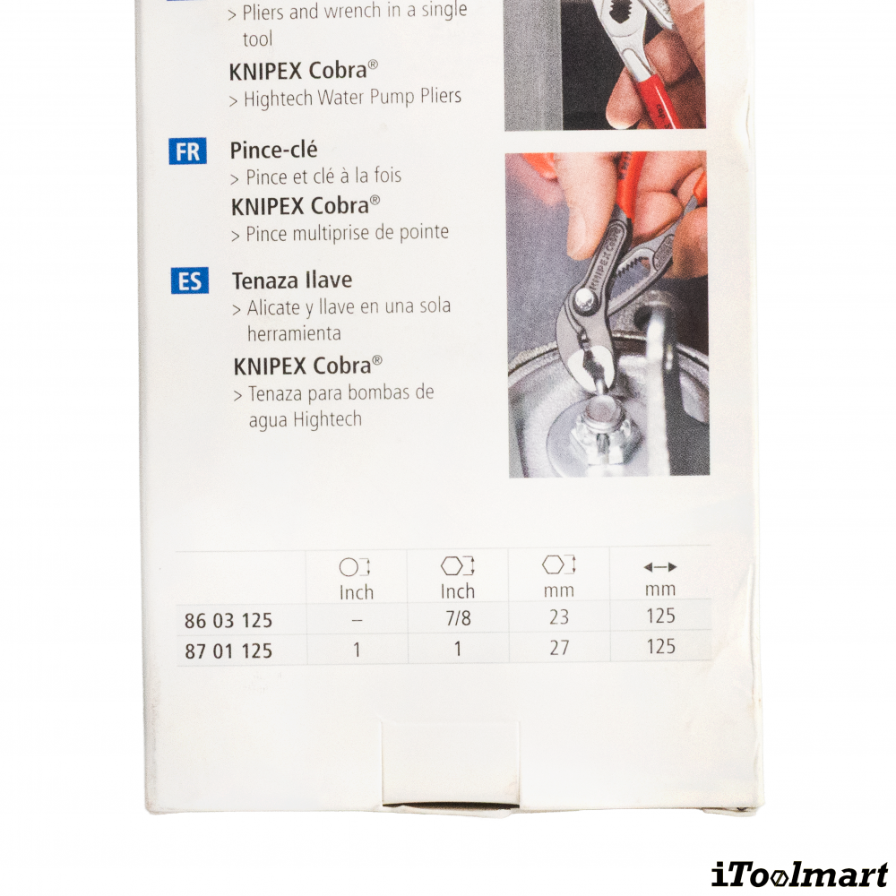 ชุดคีม KNIPEX 00 20 72 V04