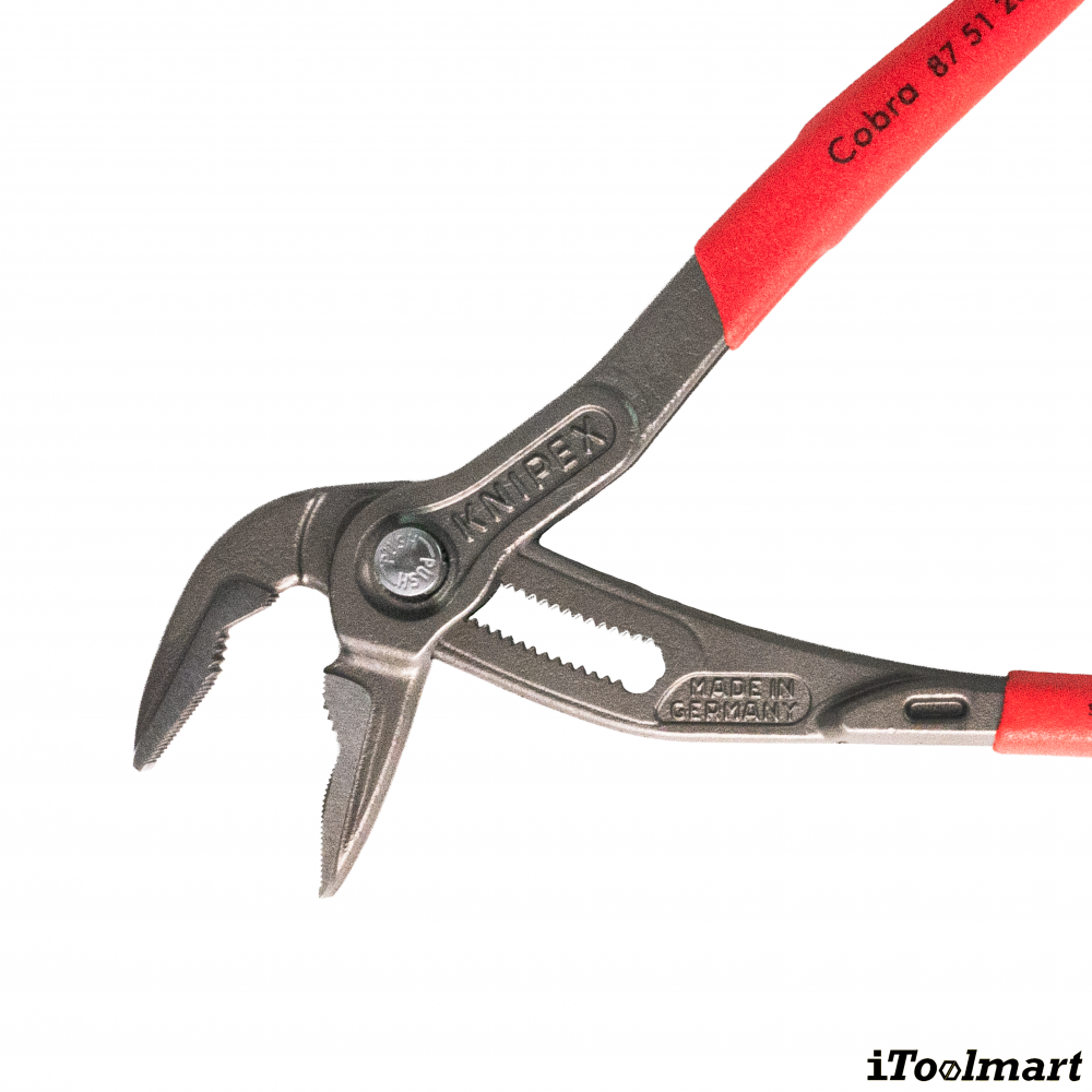 คีมคอม้า KNIPEX Cobra 87 51 250 SB Water Pump Pliers extra slim