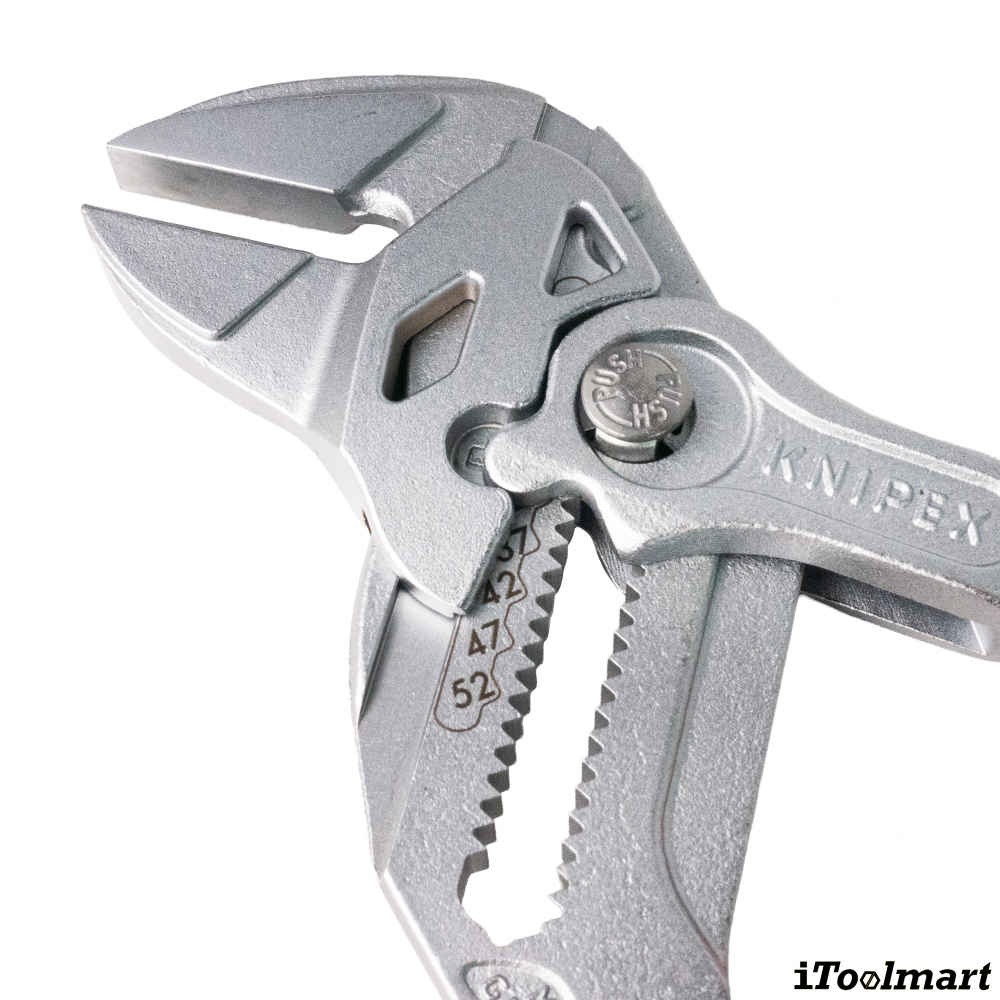 คีมคอม้า KNIPEX 86 06 250 SB Pliers Wrench โครเมี่ยม ด้าม VDE